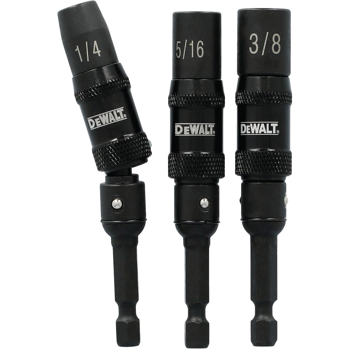 Dewalt Elite Series 1/4 In. Impact Nutdriver Bit Set (3-Piece)