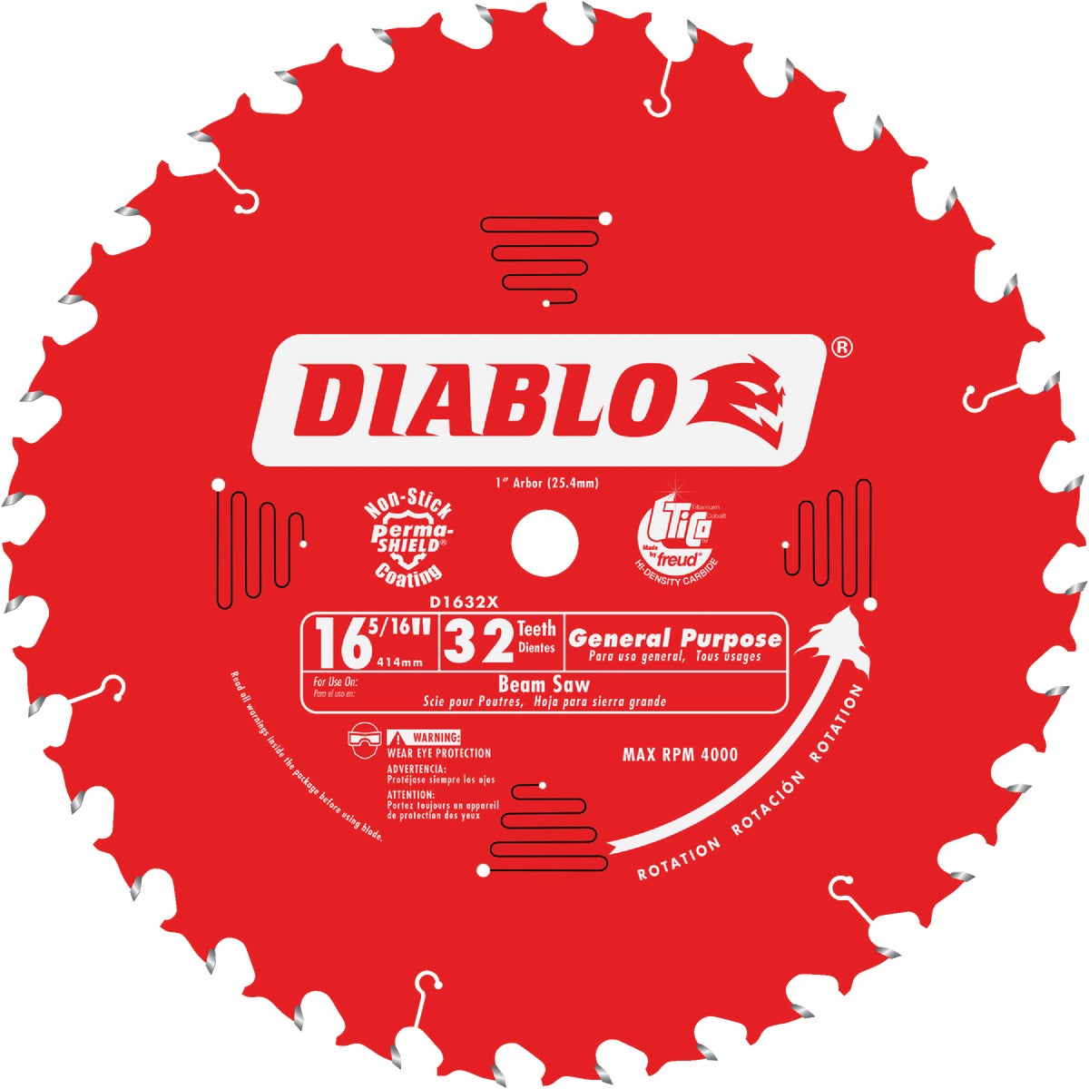 16-5/16″ 32T SAW BLADE