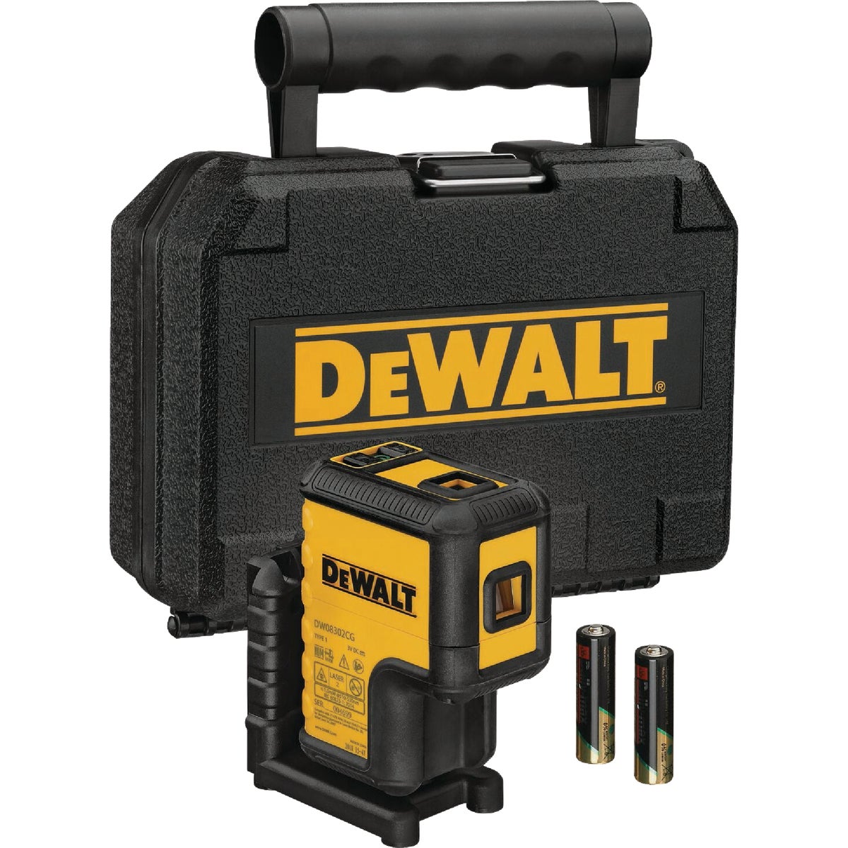 DEWALT 120 Ft. Green Self-Leveling 3-Spot Laser Level