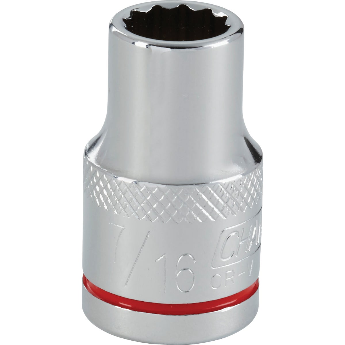 Channellock 1/2 In. Drive 7/16 In. 12-Point Shallow Standard Socket