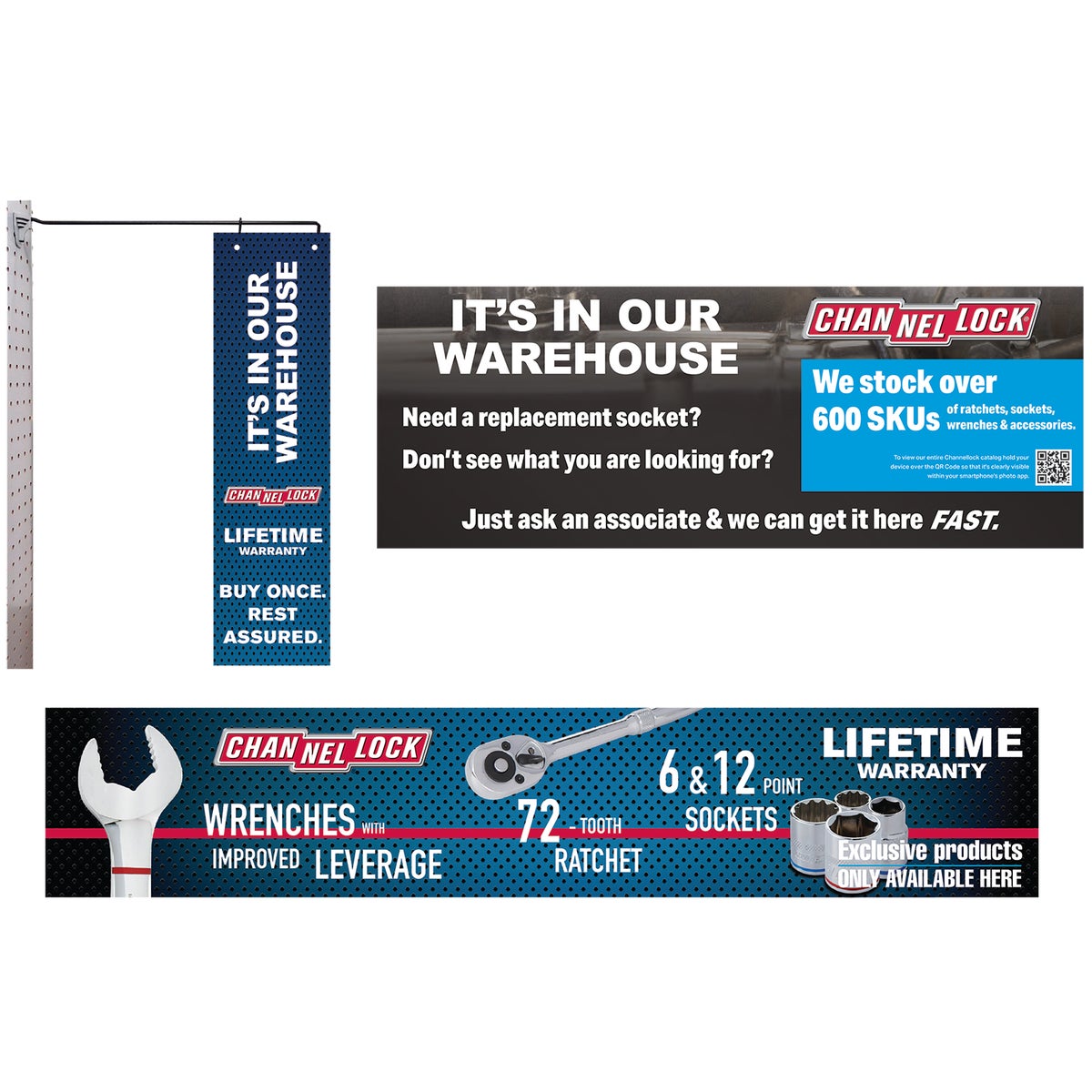 Channellock Mechanic's Tools POP Kit