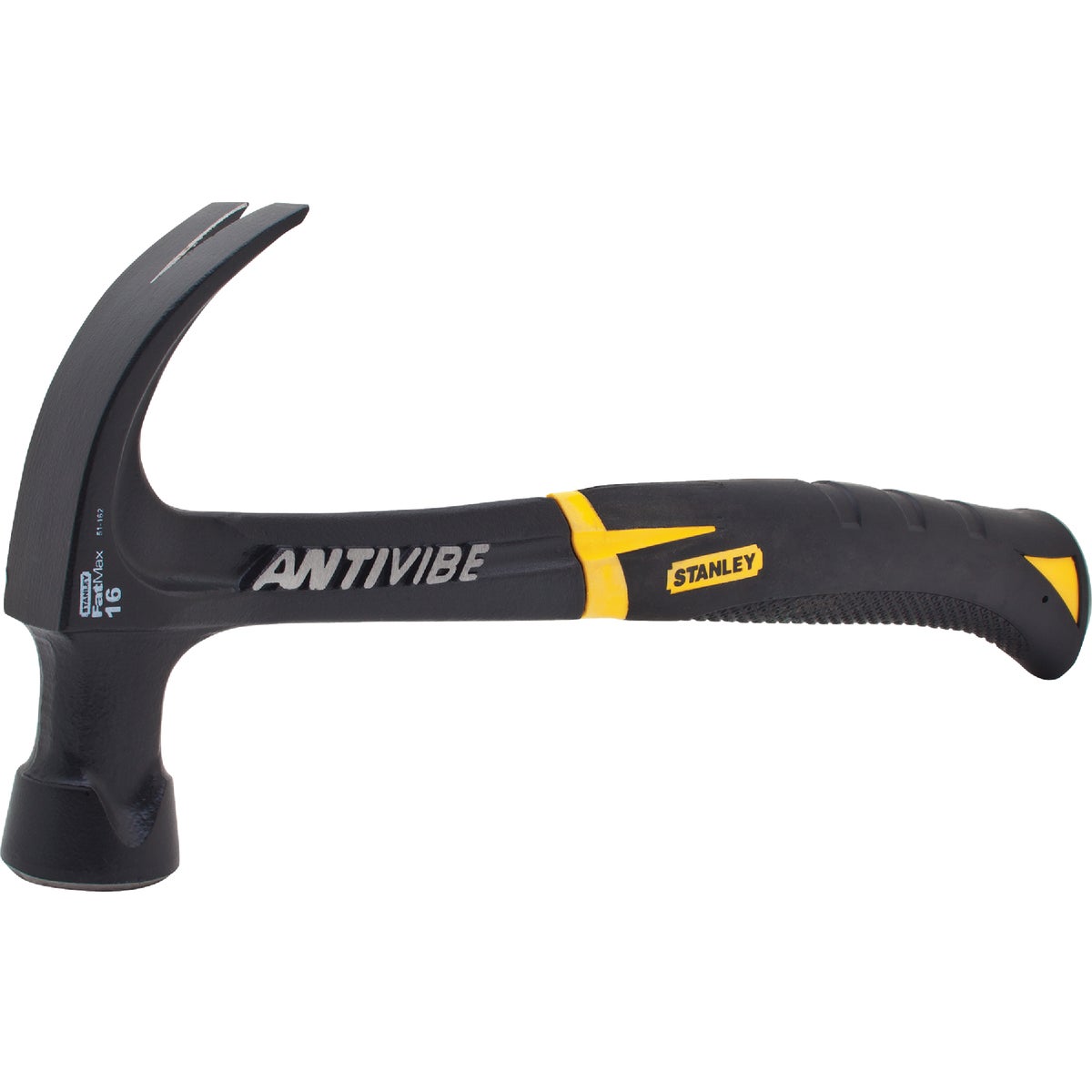 Stanley FatMax Anti-Vibe 16 Oz. Smooth-Face Curved Claw Hammer with Steel Handle