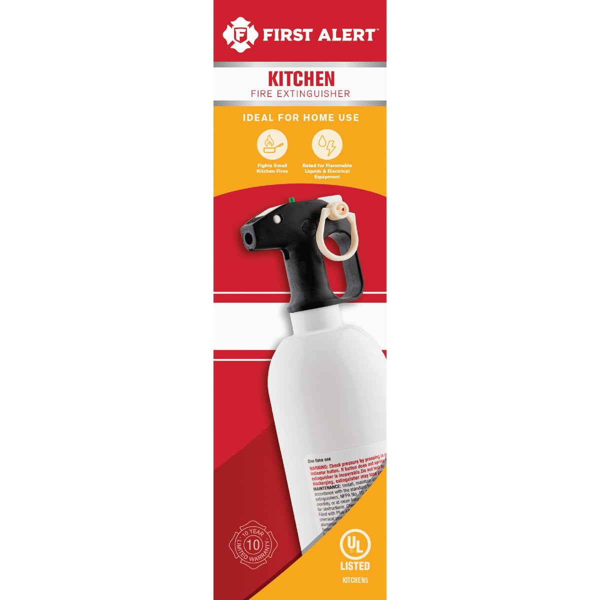 First Alert 5-B:C Kitchen Fire Extinguisher