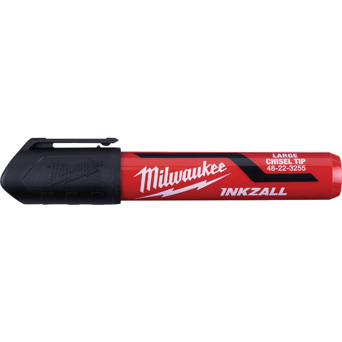 Milwaukee INKZALL Large Chisel Tip Black Job Site Marker