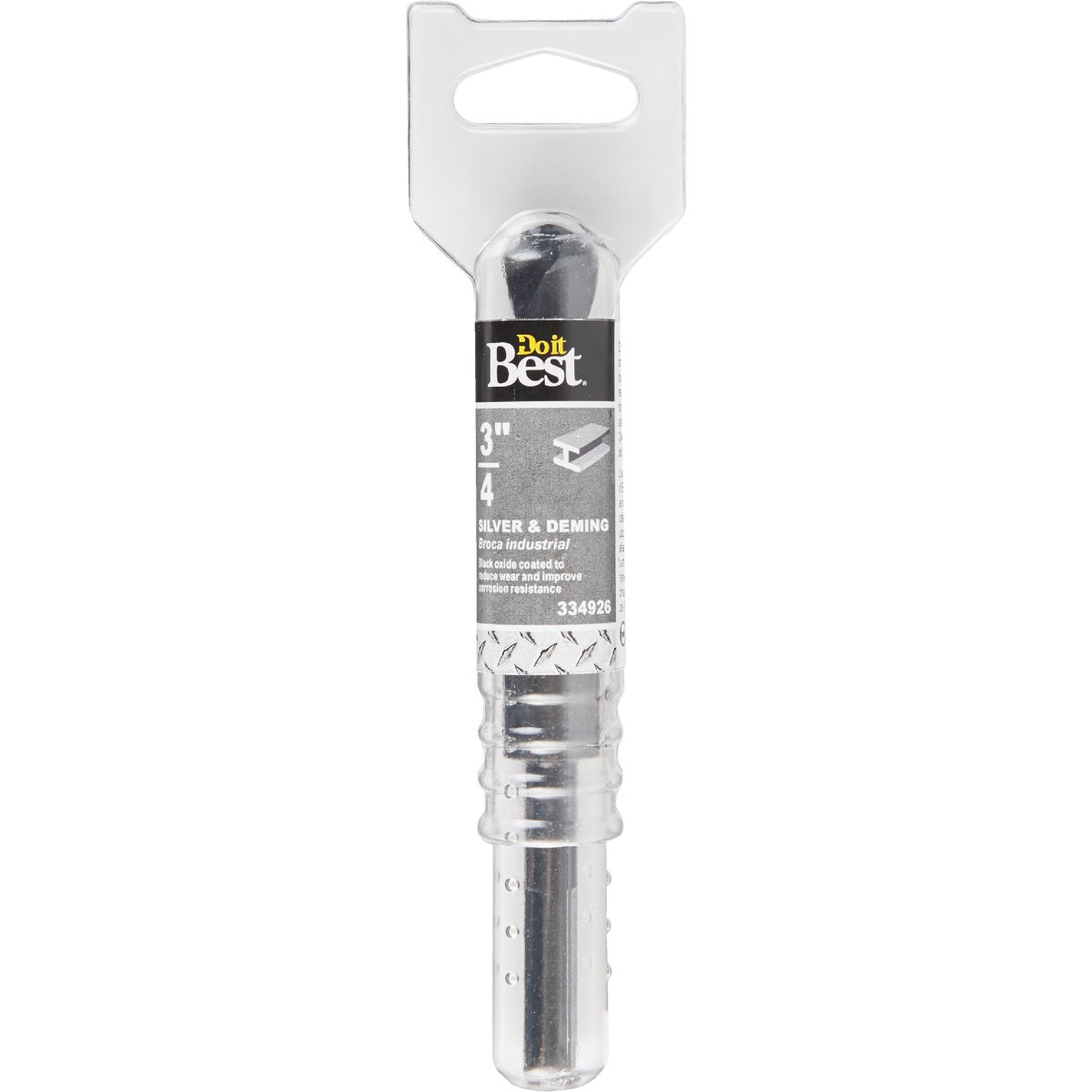Do it Best 3/4 In. Black Oxide Silver & Deming Drill Bit