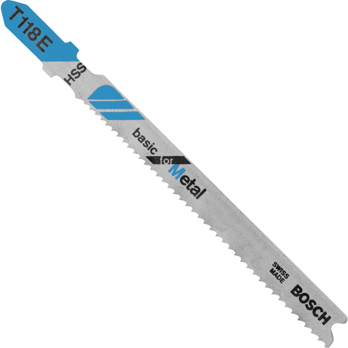 Bosch T-Shank 3-1/2 In. x 14-18 TPI Bi-Metal Jig Saw Blade, Flexible for Metal (5-Pack)