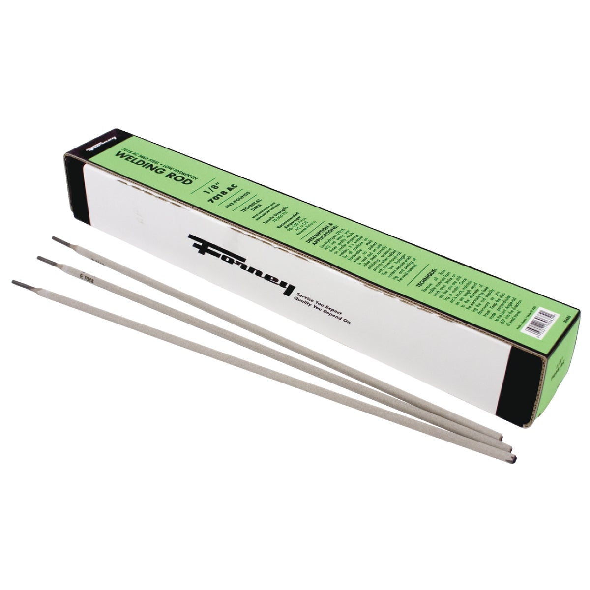 Forney E7018 AC Low Hydrogen Electrode, 1/8 In. 5 Lb.