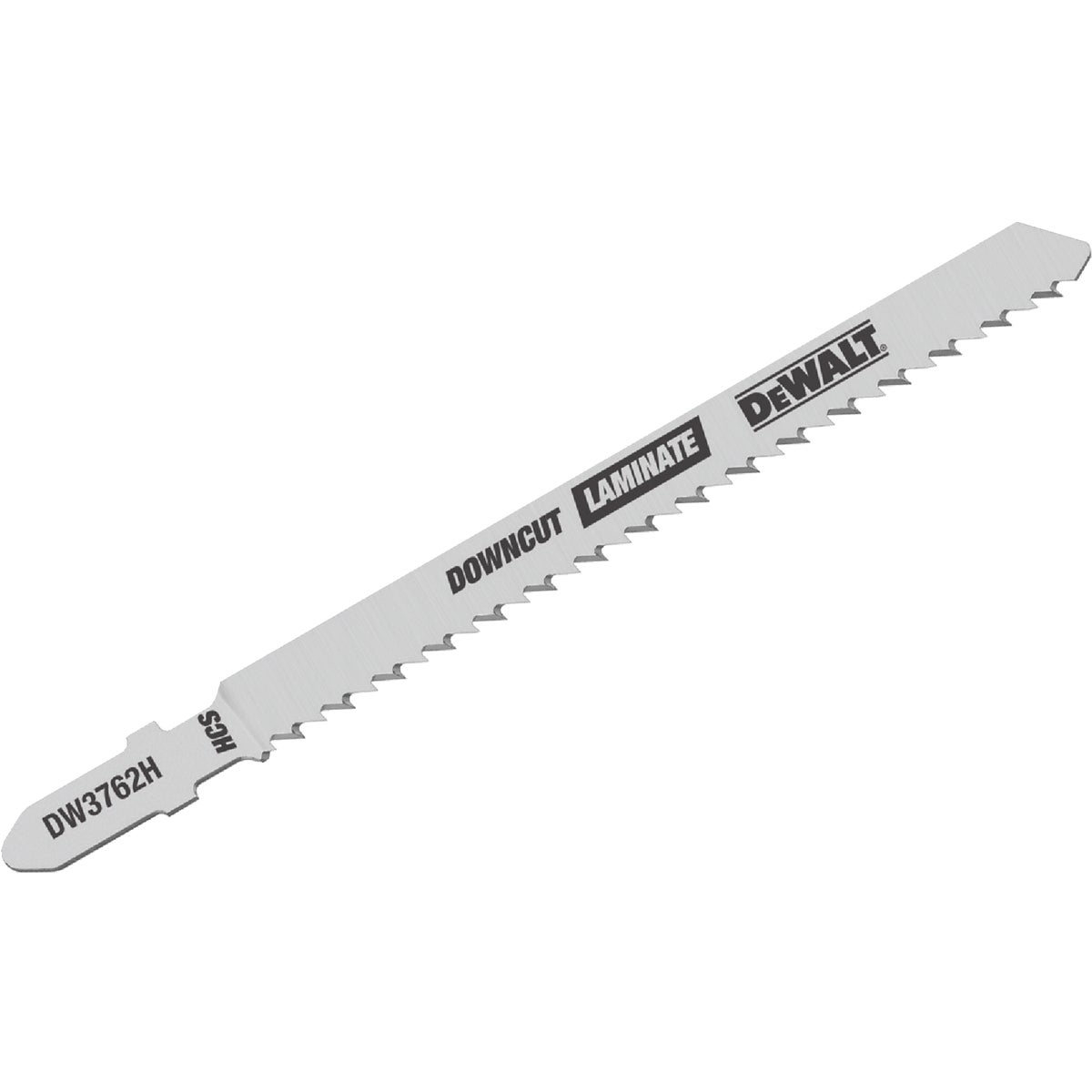 DeWalt T-Shank 4 In. x 10 TPI High Carbon Steel Jig Saw Blade, Downcut Laminate (5-Pack)