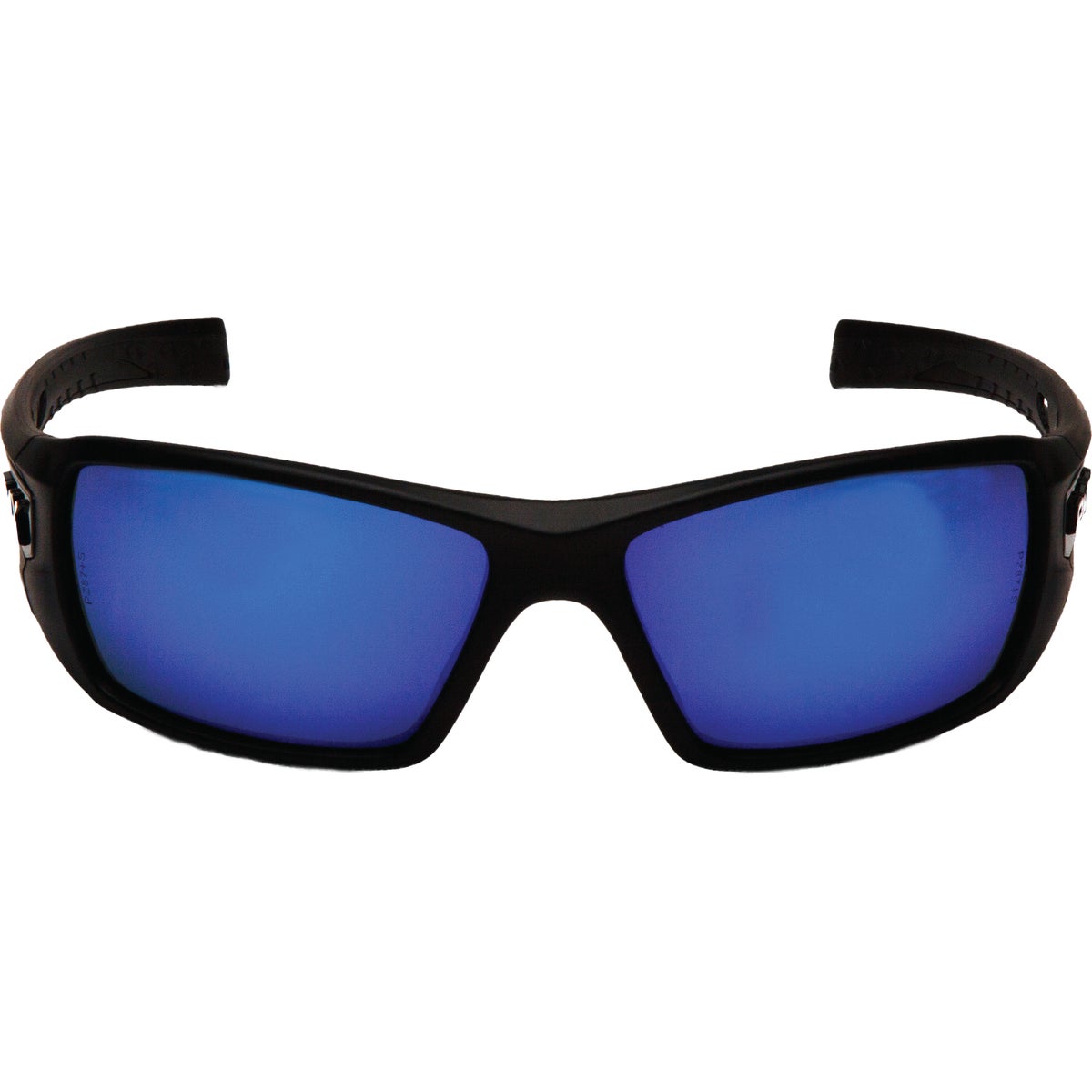 Pyramex Velar Black Frame Safety Glasses with Ice Blue Mirror Lenses