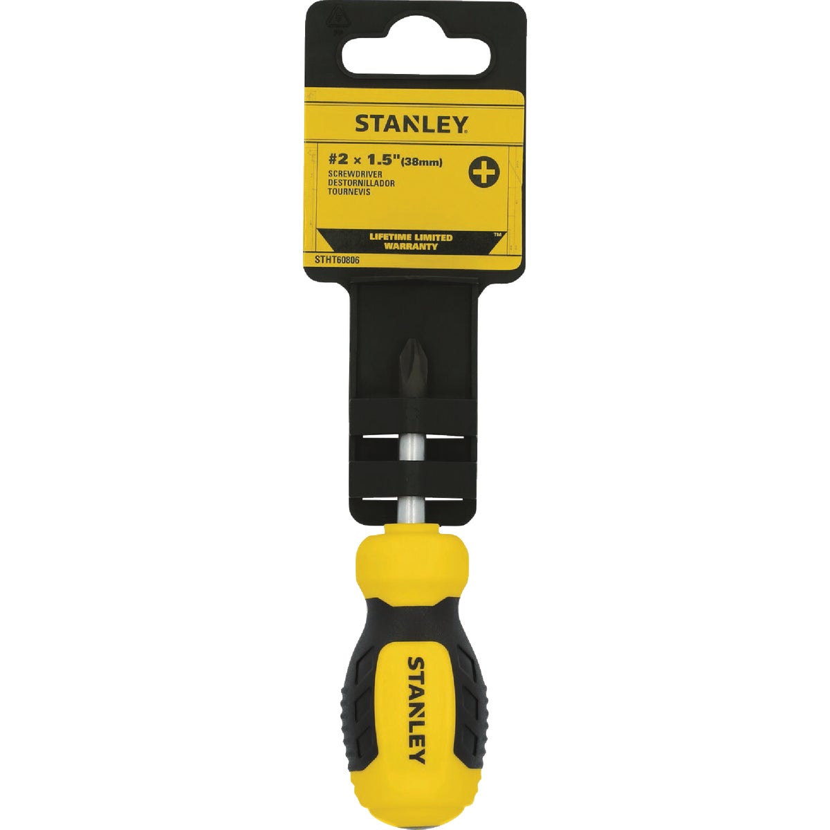 Stanley #2 x 1.5 In. Phillips Screwdriver