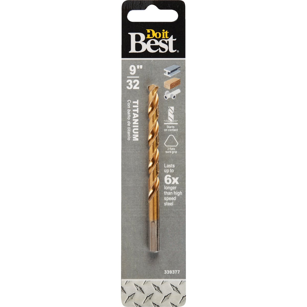 9/32″ TITANIUM DRILL BIT