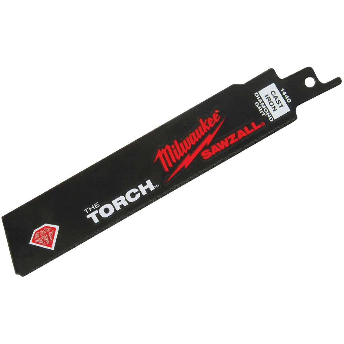 Milwaukee SAWZALL The TORCH 6 In. Diamond Grit Reciprocating Saw Blade