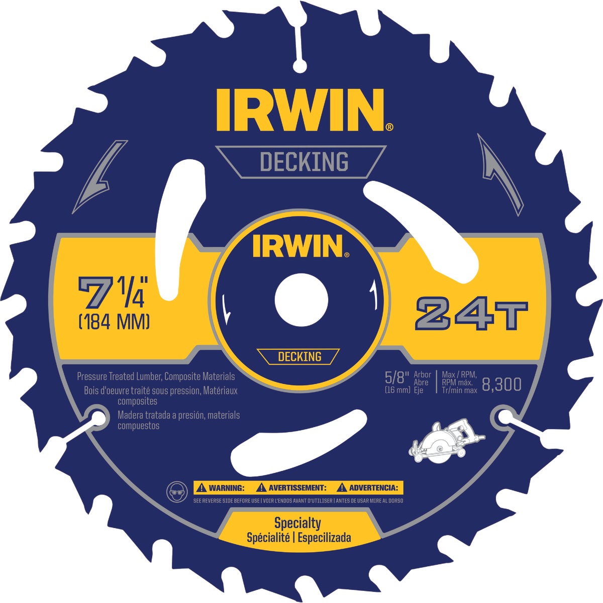 7-1/4″24T MARATHON BLADE