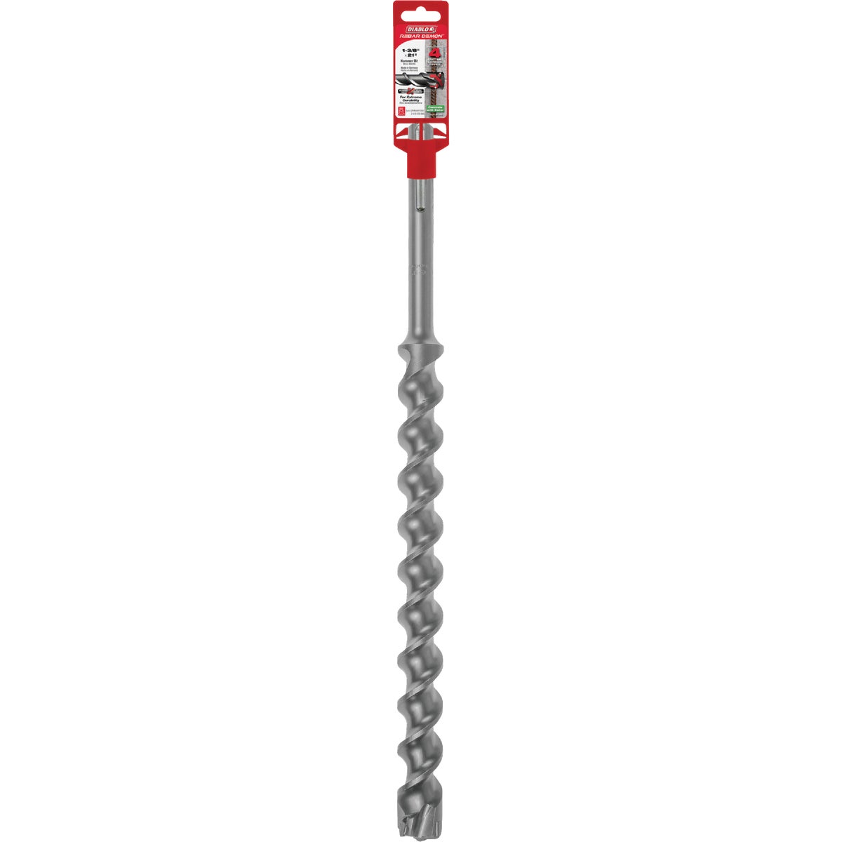 Diablo Rebar Demon 1-3/8 In. x 21 In. SDS-Max Carbide-Tipped Rotary Hammer Drill Bit
