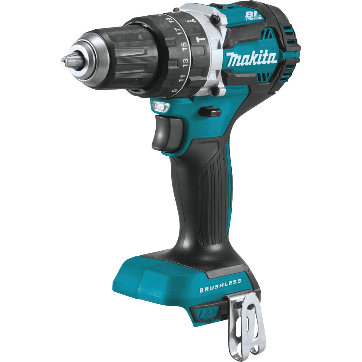 Makita 18-Volt LXT Lithium-Ion Brushless 1/2 In. Compact Cordless Hammer Drill (Tool Only)