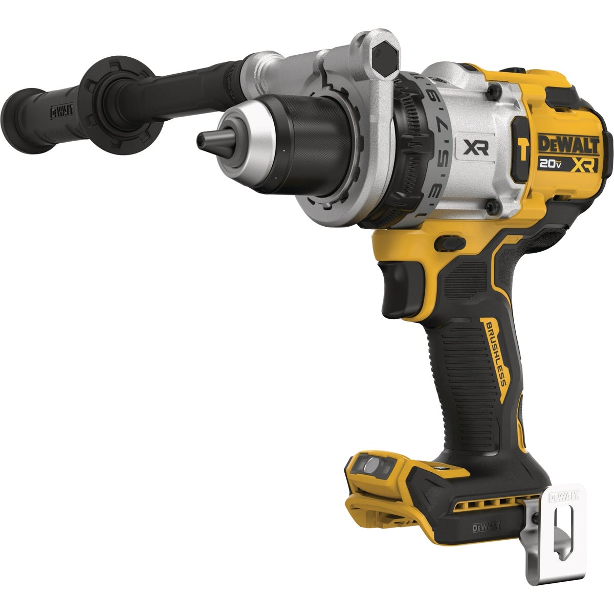 DEWALT 20V MAX XR Brushless 1/2 In. 3-Speed Cordless Hammer Drill (Tool Only)
