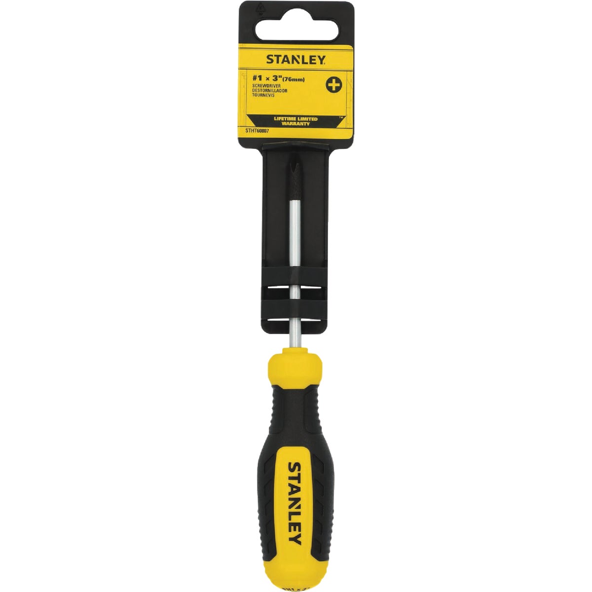 Stanley #1 x 3 In. Phillips Screwdriver