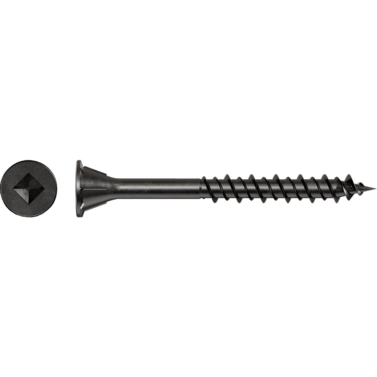 Simpson Strong-Tie #7 x 1-3/4 In. WSHL Subfloor Collated Wood Screw Square Drive, Gray Phosphate Finish (2000-Ct.)