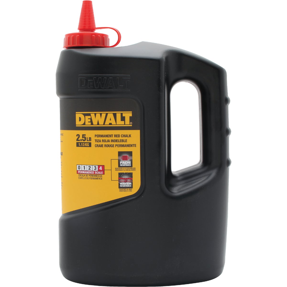 DEWALT 5 Lb. Red Chalk Line Chalk