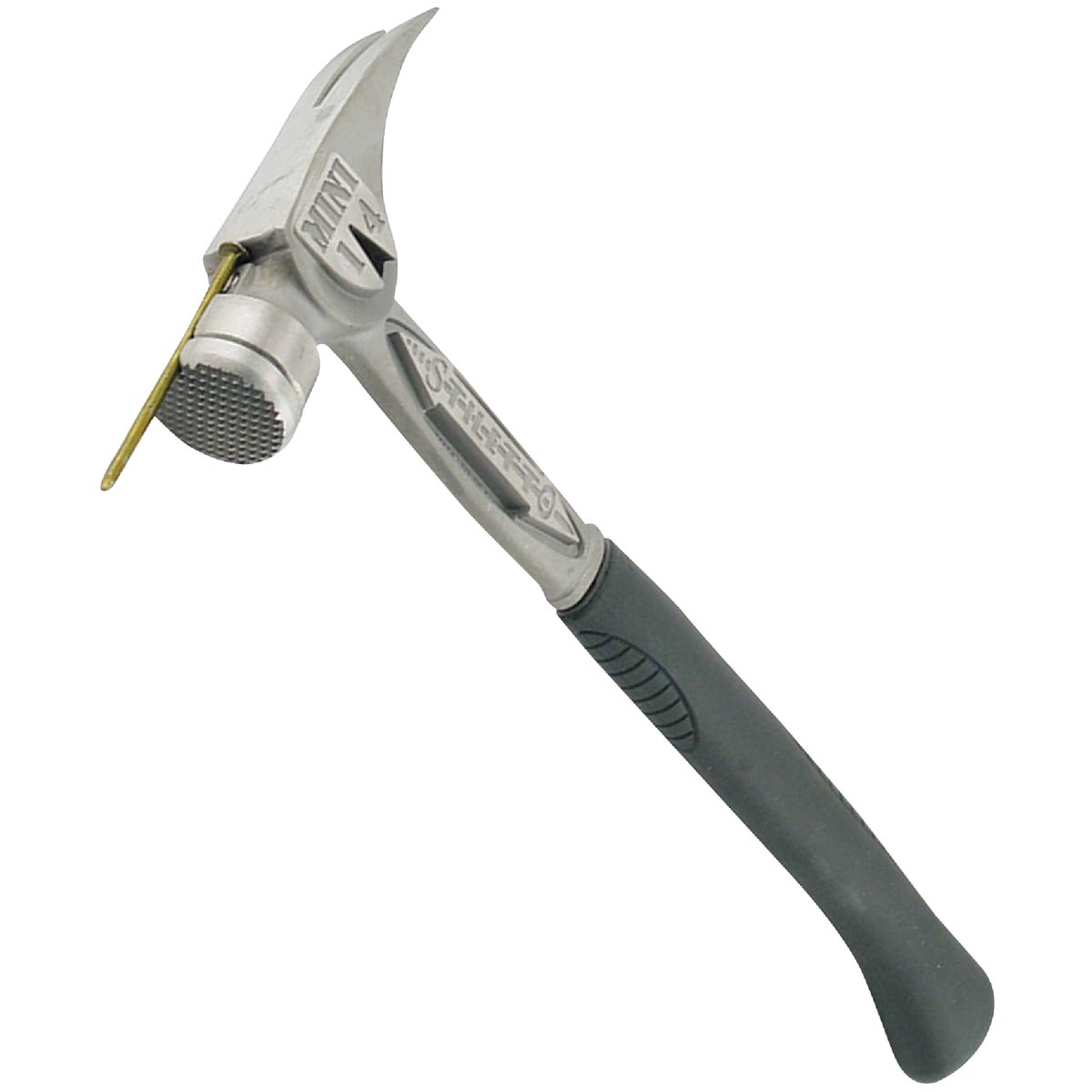 Stiletto TiBone 14 Oz. Milled-Face Mini Framing Hammer with Titanium Handle