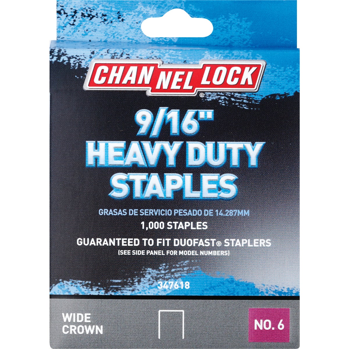 #6 HVY DTY 9/16″ STAPLE