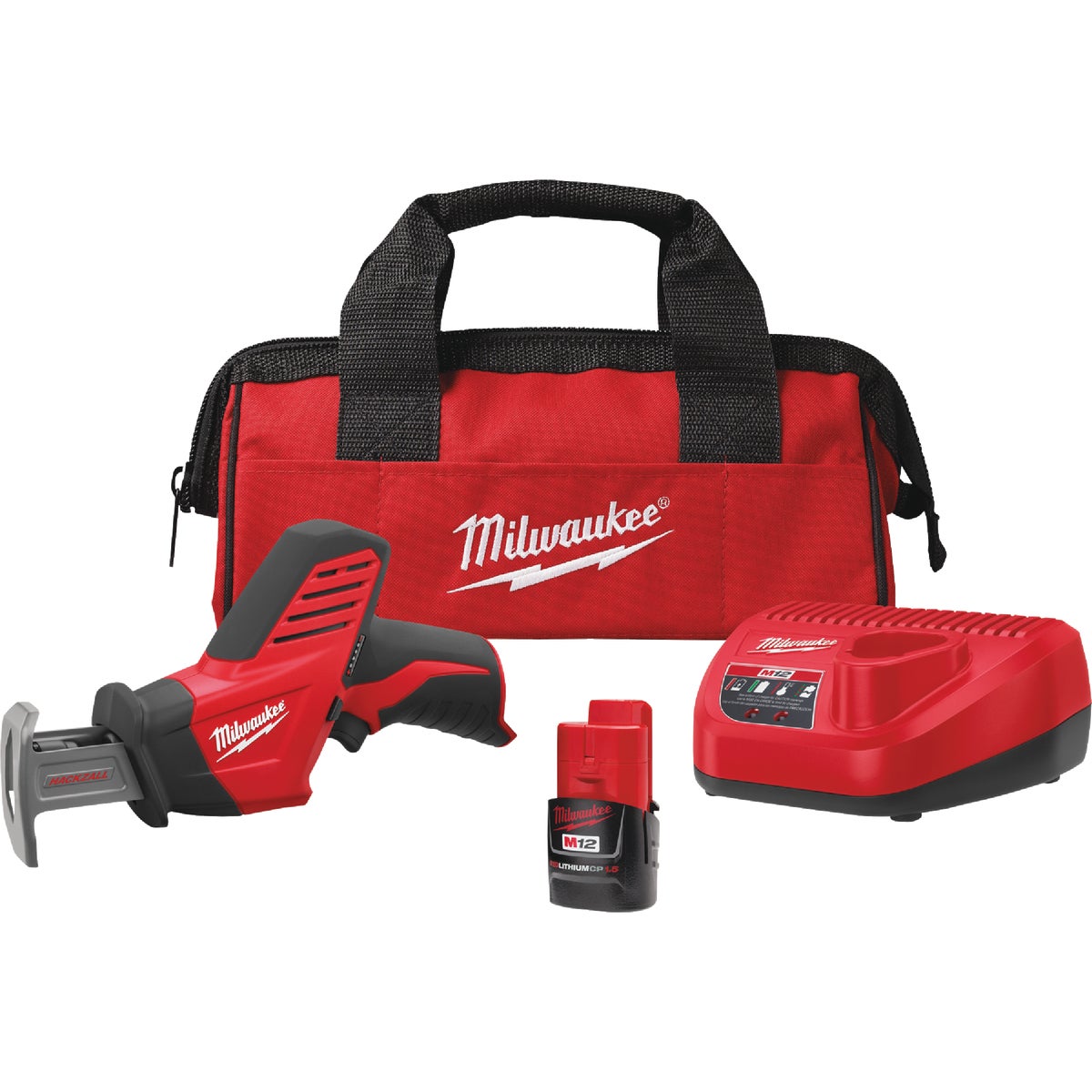 Milwaukee HACKZALL M12 12-Volt Lithium-Ion Cordless Reciprocating Saw Kit