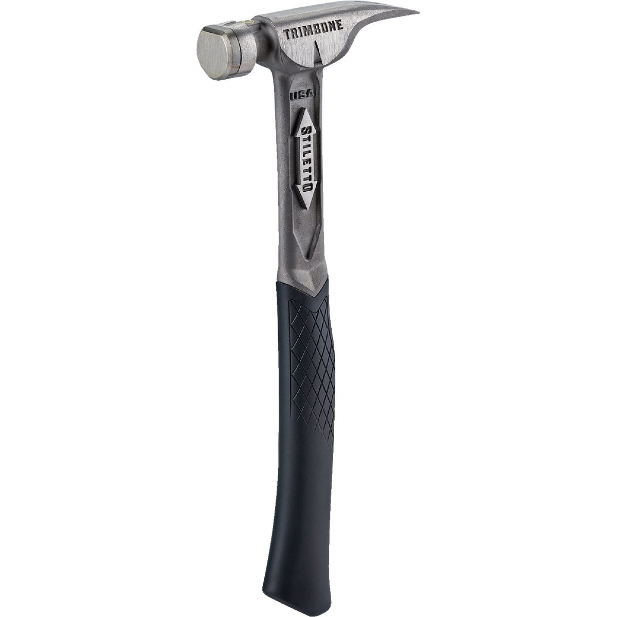 Stiletto TRIMBONE 10 Oz. Smoothed-Face Framing Hammer with Curved Titanium Handle