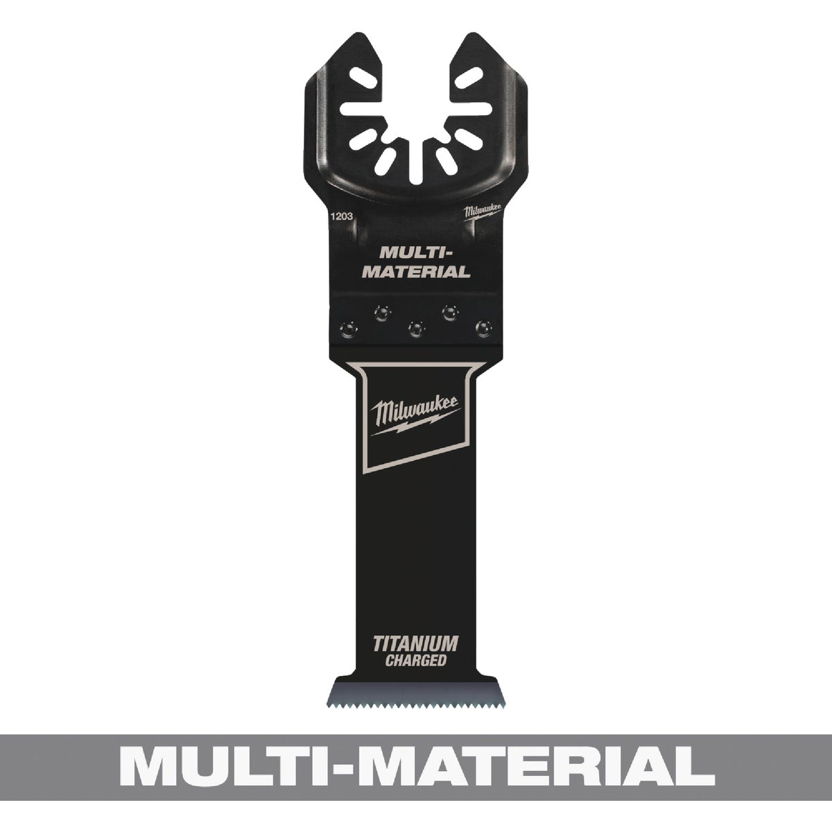 Milwaukee OPEN-LOK 1-1/4 In. Titanium Enhanced Bi-Metal Multi-Material Oscillating Blade