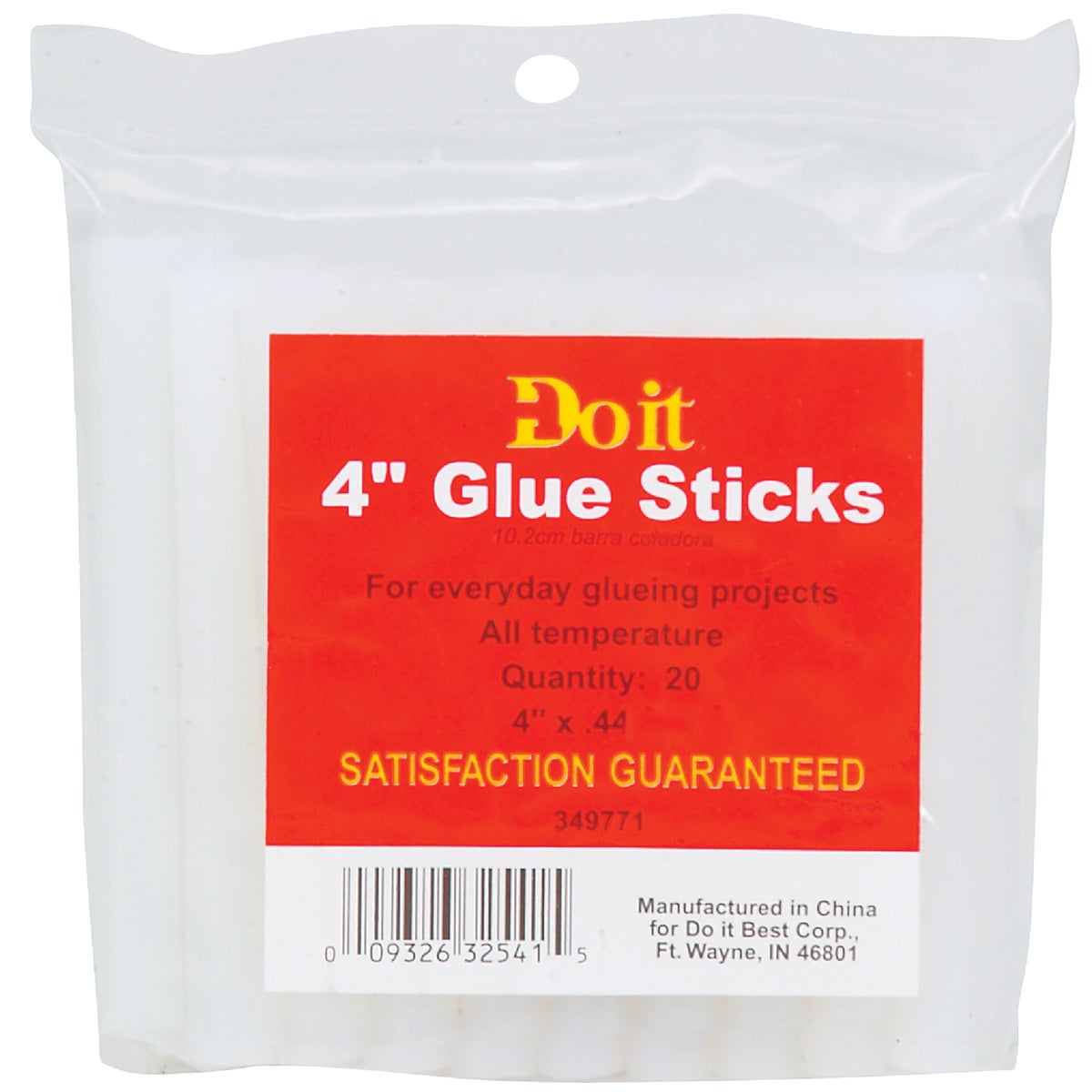 Do it 4 In. Standard Clear Hot Melt Glue (20-Pack)