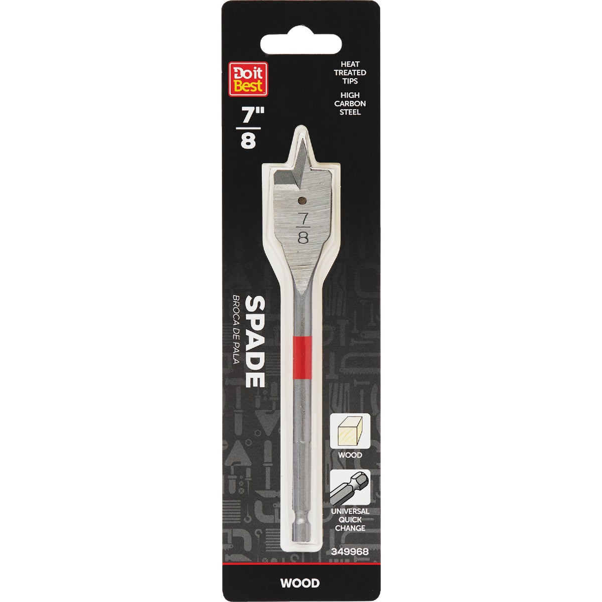 Do it 7/8 In. x 6-1/4 In. Spade Bit