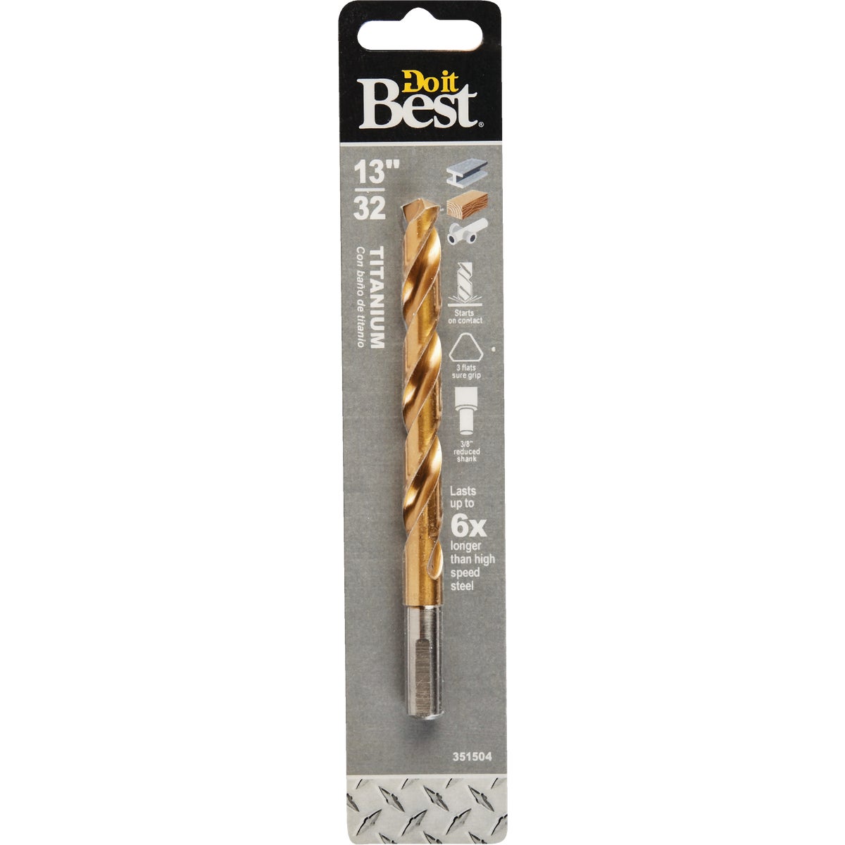 13/32″ TITANUM DRILL BIT