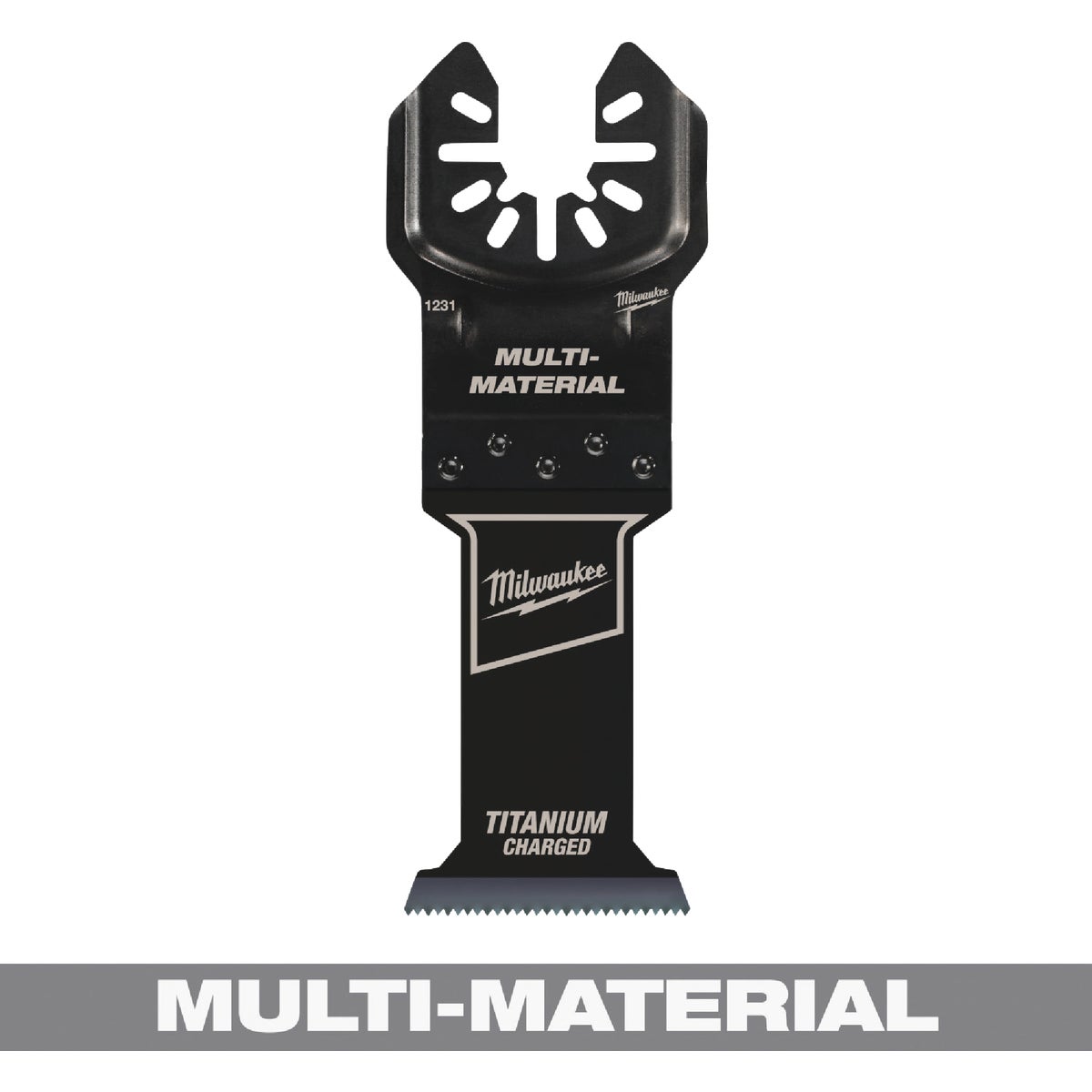 Milwaukee OPEN-LOK 1-3/8 In. Titanium Enhanced Bi-Metal Multi-Material Oscillating Blade