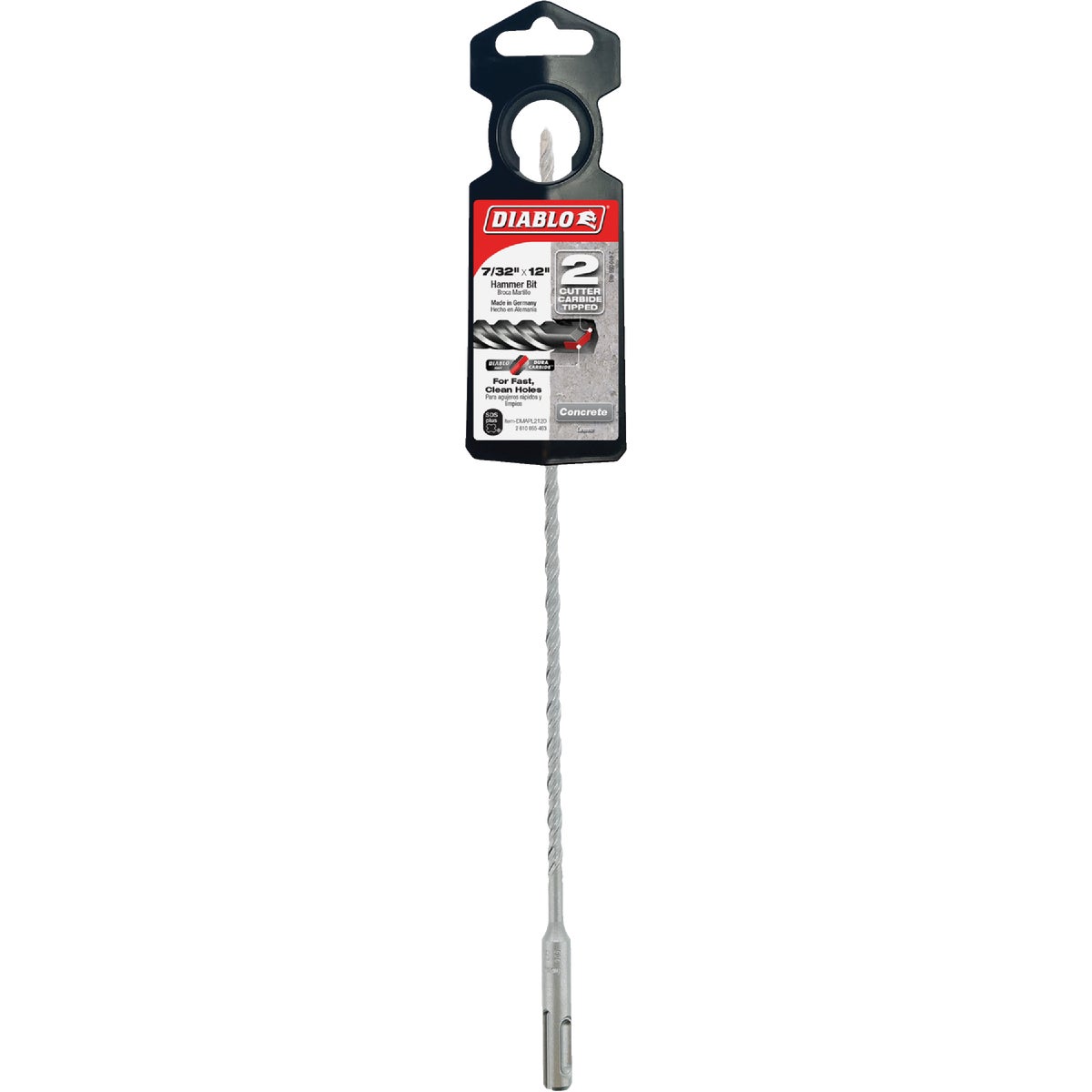 Diablo SDS-Plus 7/32 In. x 12 In. Carbide-Tipped Rotary Hammer Drill Bit