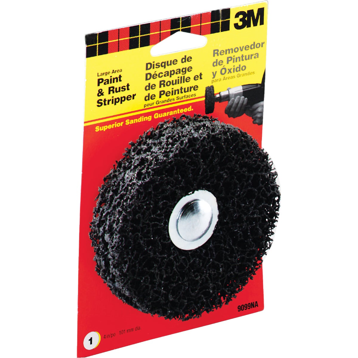 3M 4 In. Double Pad Paint Removal Disc