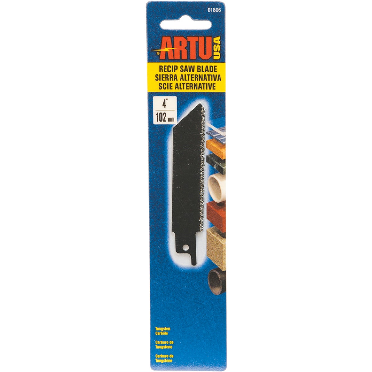 4″ TC GRIT RECIP BLADE