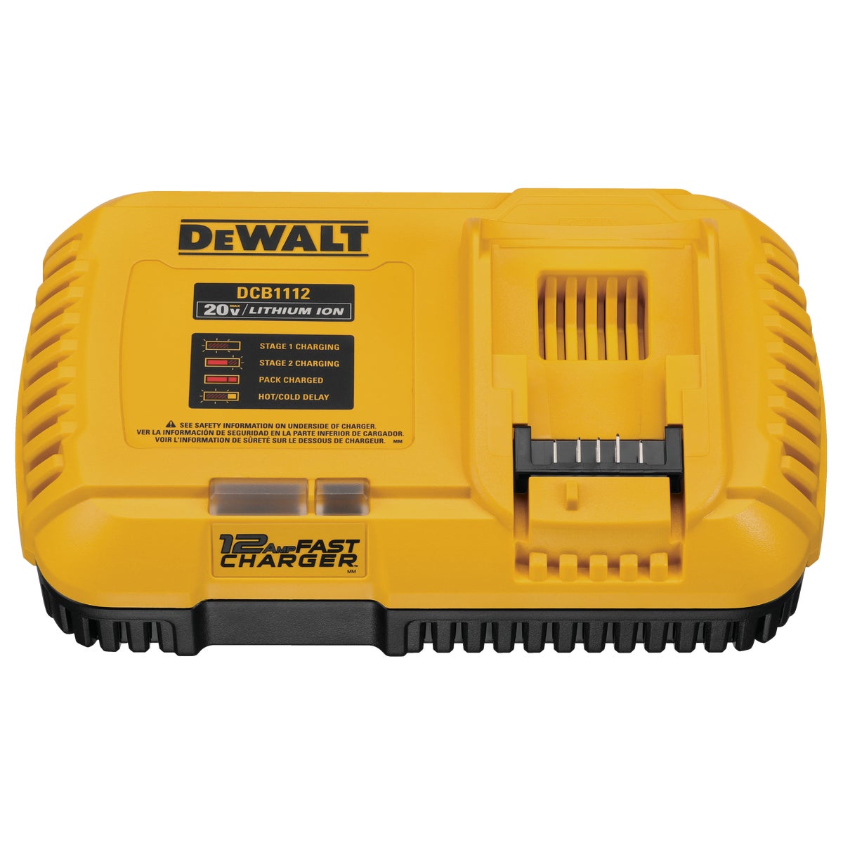 DEWALT 20 Volt MAX/FLEXVOLT Lithium-Ion 12 Amp Fast Battery Charger