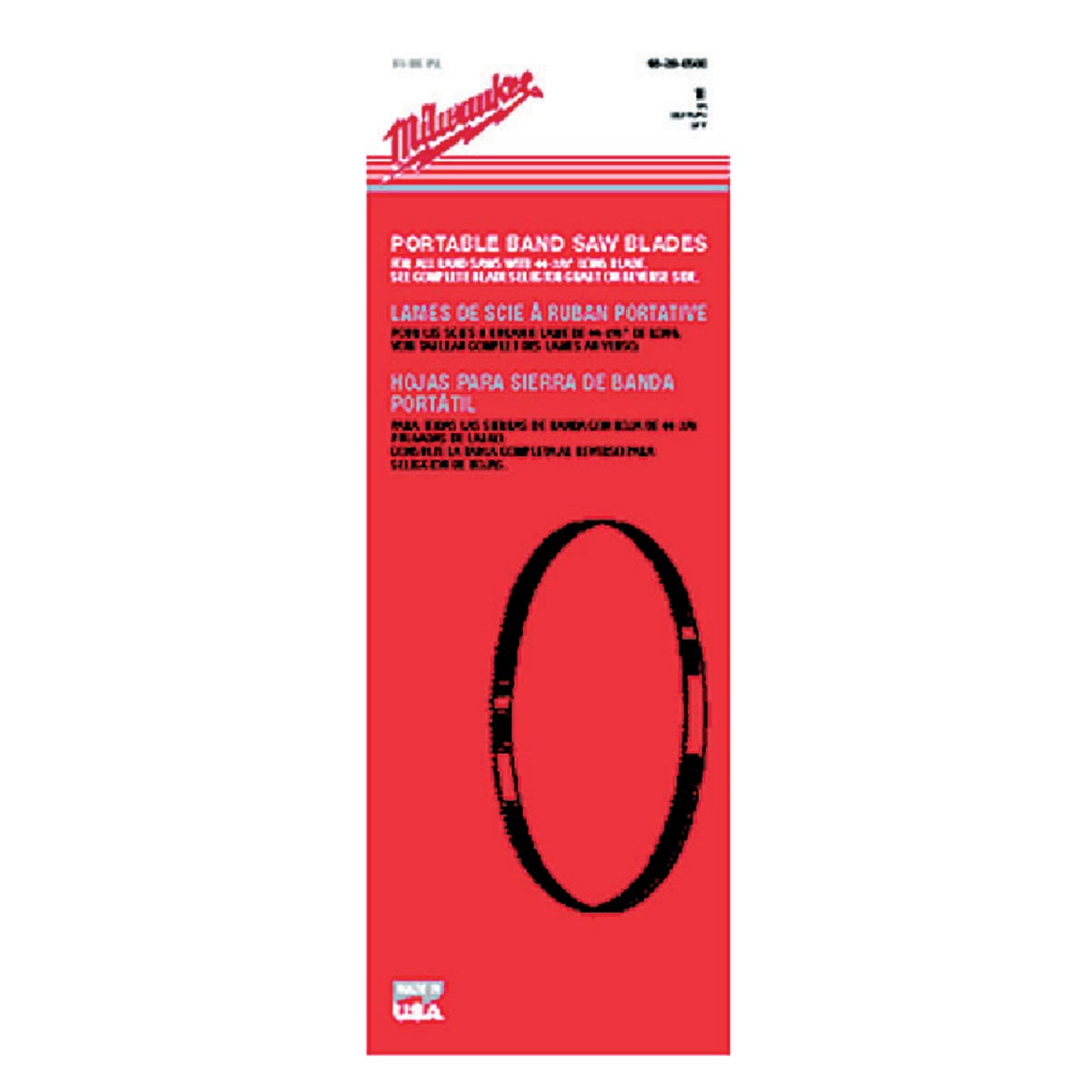 Milwaukee 44-7/8 In. x 1/2 In. 10 TPI Deep Cut Band Saw Blade
