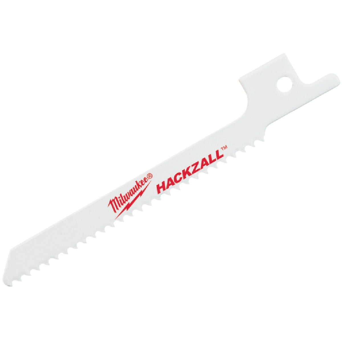 Milwaukee HACKZALL 4 In. 12 TPI Plaster Mini Reciprocating Saw Blade (5-Pack)