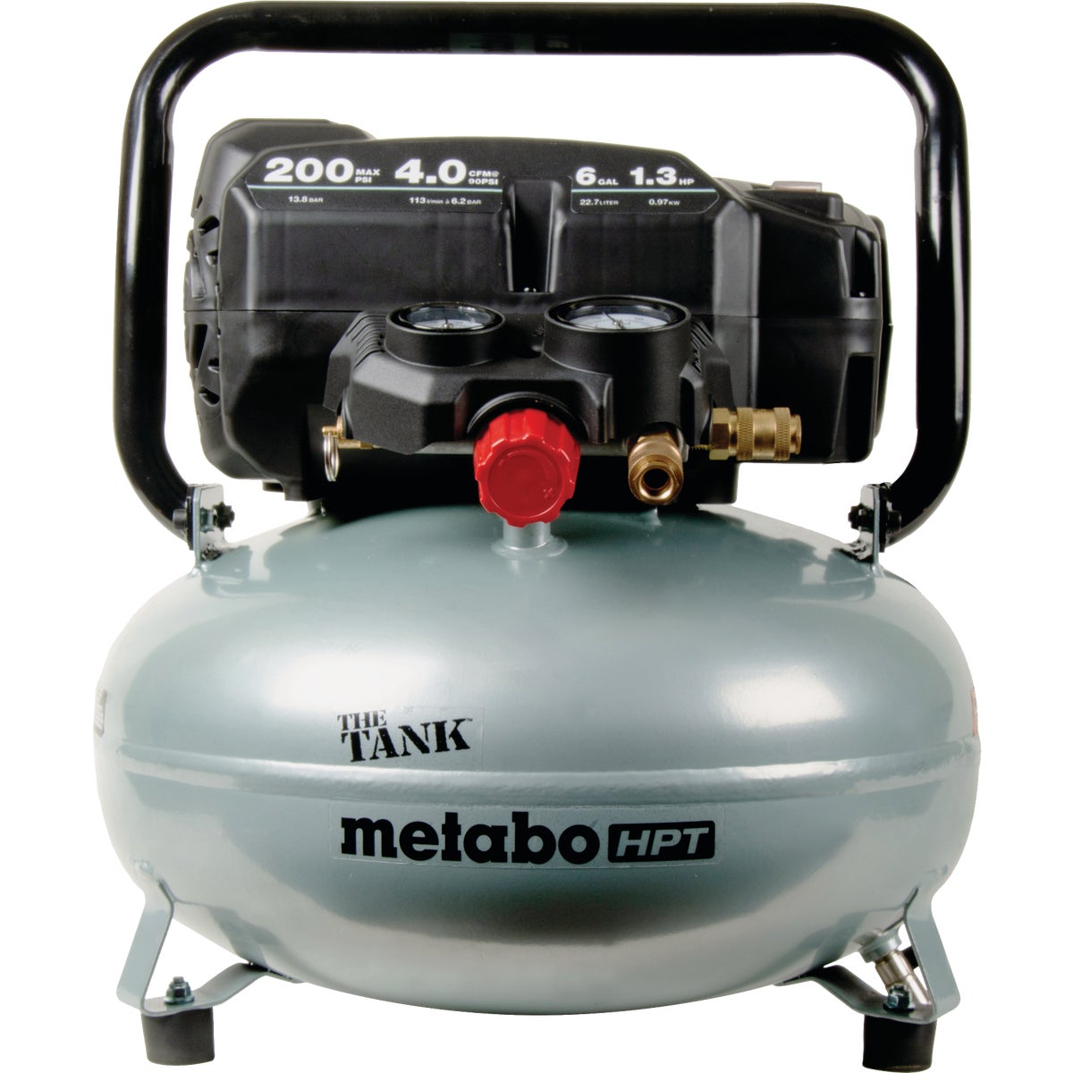 Metabo HPT The Tank 6 Gal. 200 psi Pancake Air Compressor