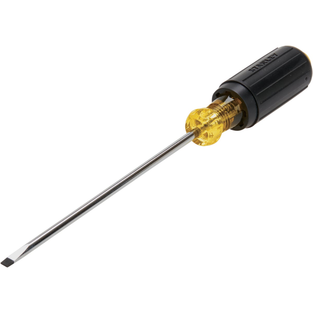 Stanley 3/16 In. x 6 In. Cabinet-Tip Vinyl Grip Slotted Screwdriver
