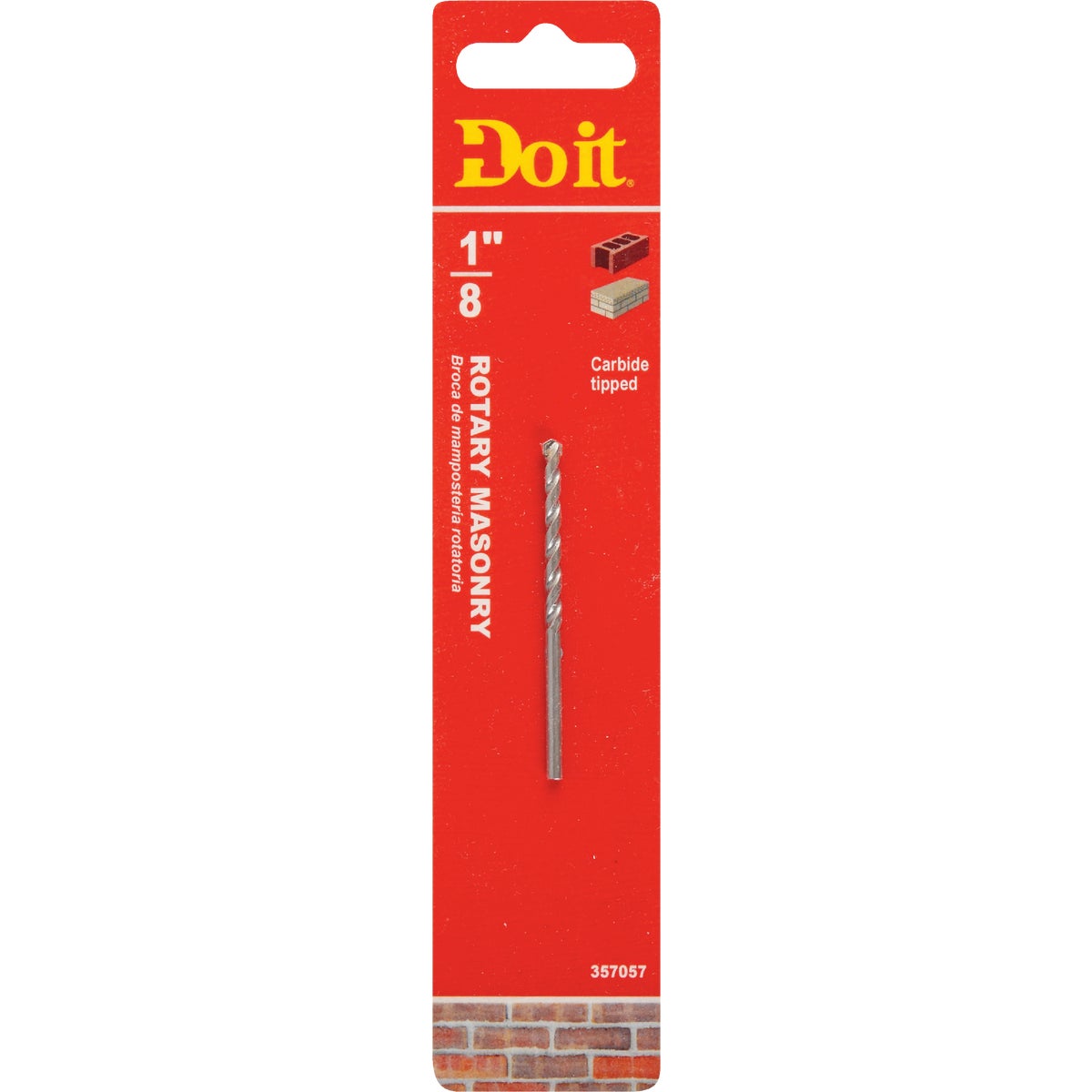 1/8″ MASONRY DRILL BIT