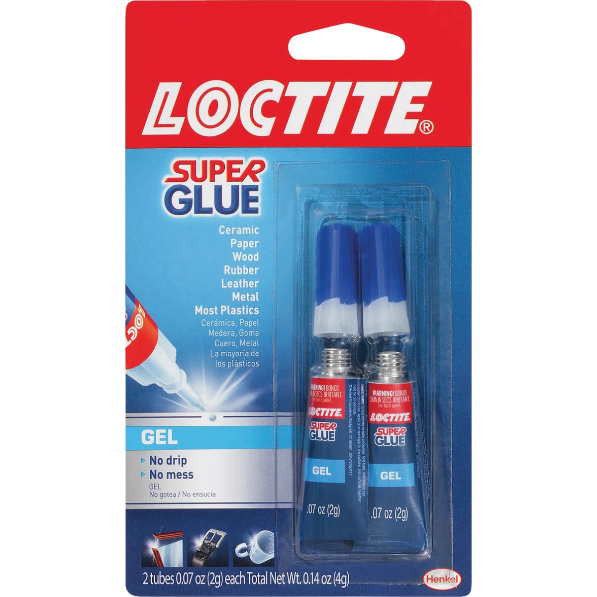 2PK 2GM GEL SUPER GLUE