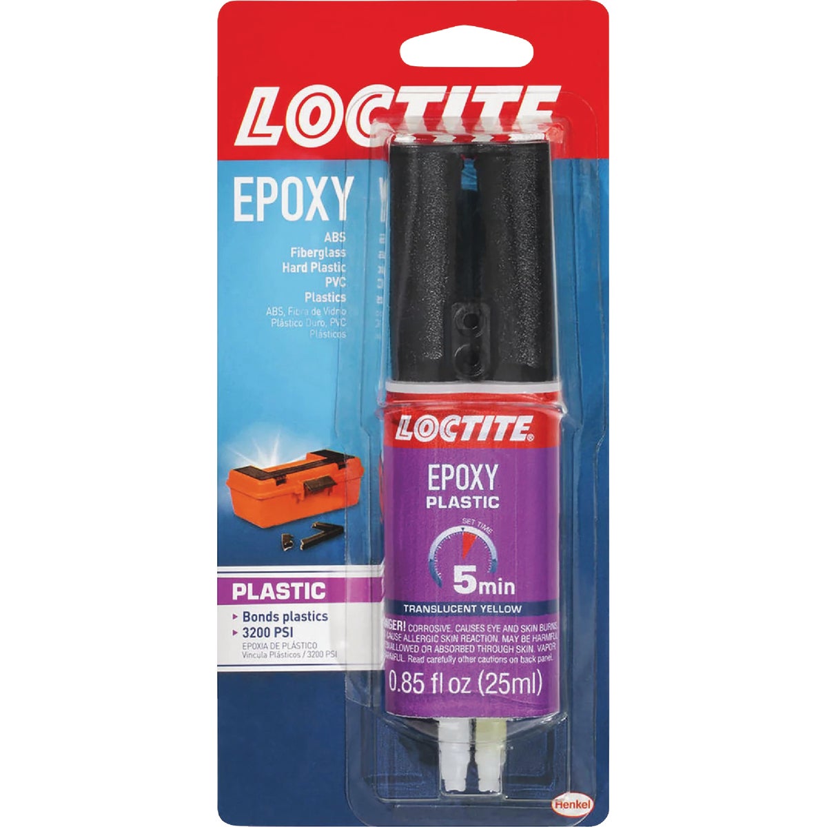 LOCTITE 0.85 Oz. Plastic Bonder Epoxy