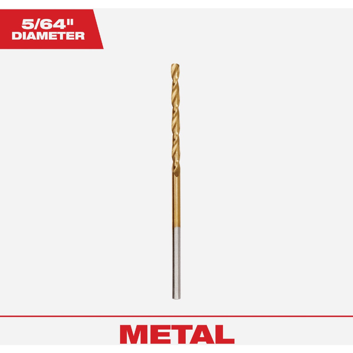 Milwaukee THUNDERBOLT 5/64 In. Titanium Drill Bit (2-Pack)