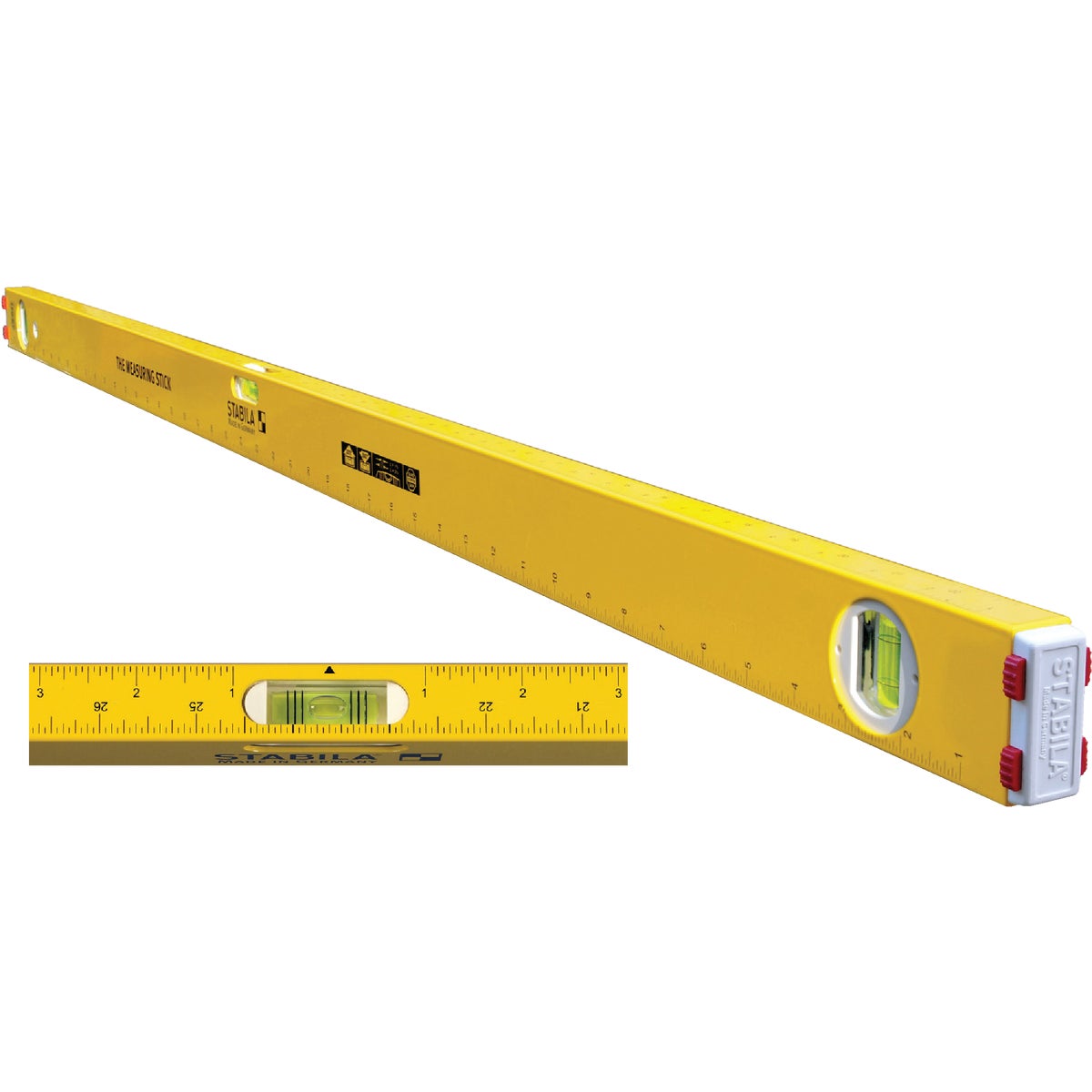 Stabila Measuring Stick 48 In. Aluminum Box Level