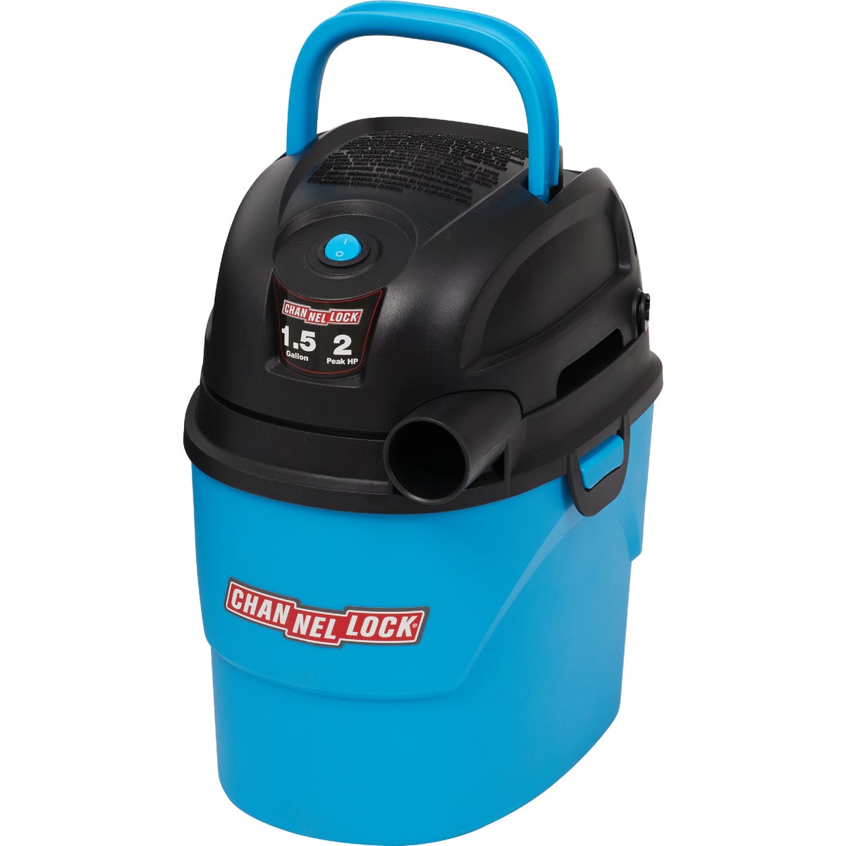 Channellock 1.5 Gal. 2.0-Peak HP Wall Mount Wet/Dry Vacuum