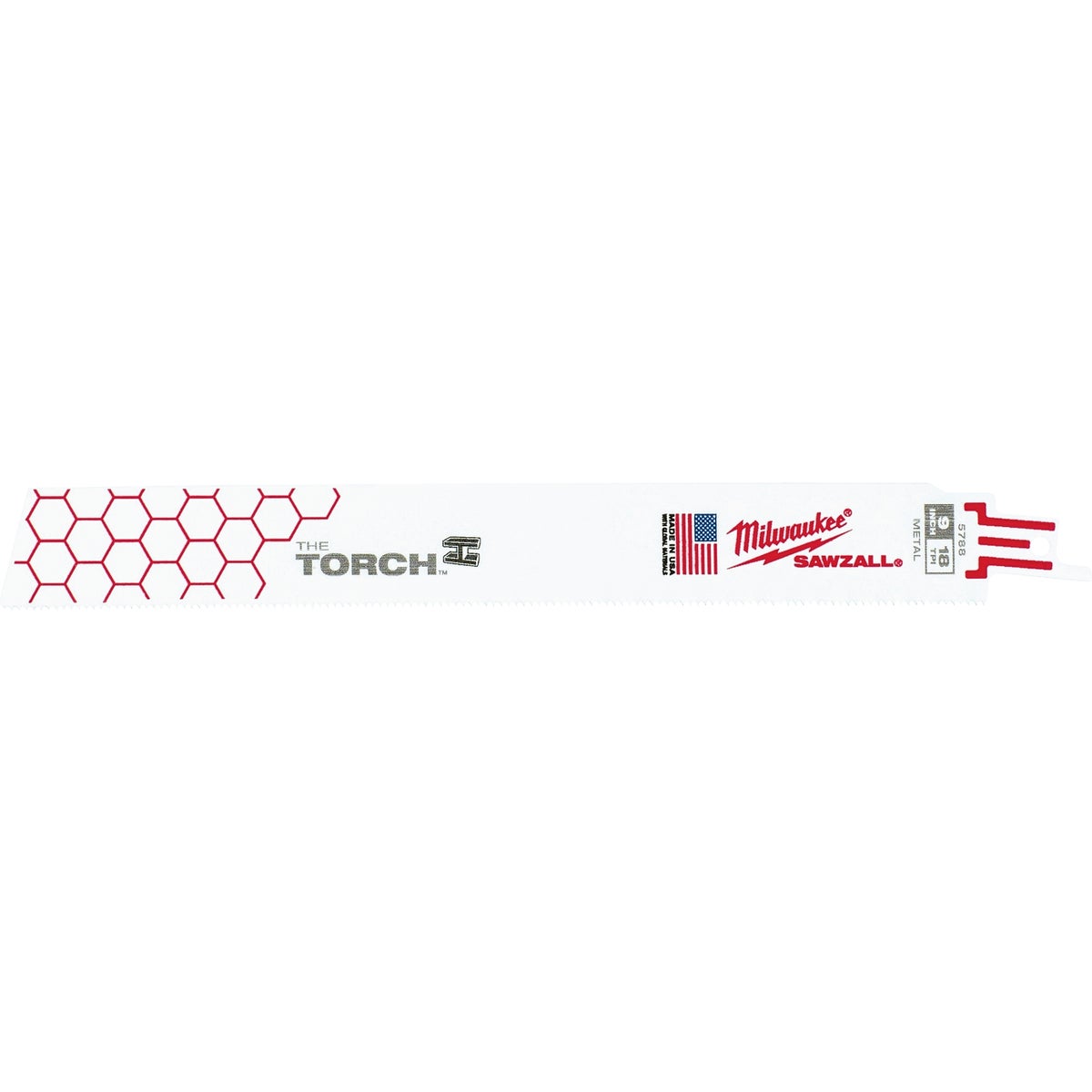 Milwaukee SAWZALL The TORCH 9 In. 18 TPI Metal Demolition Reciprocating Saw Blade (25-Pack)