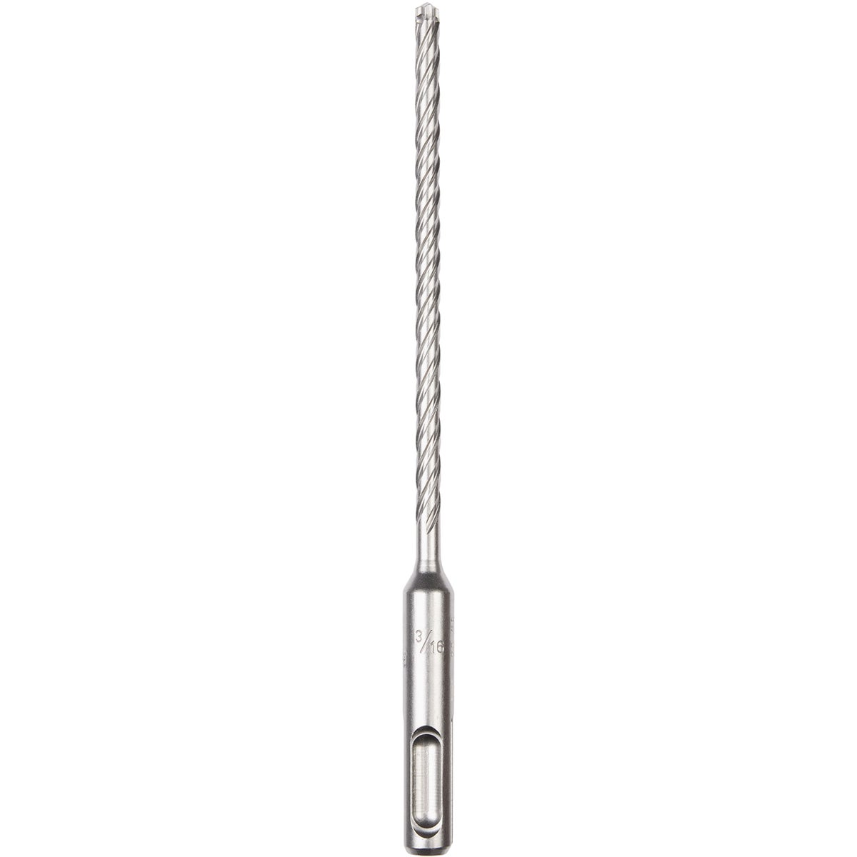 Milwaukee 3/16 In. x 6 In. SDS-PLUS 4-Cutter Rotary Hammer Drill Bit