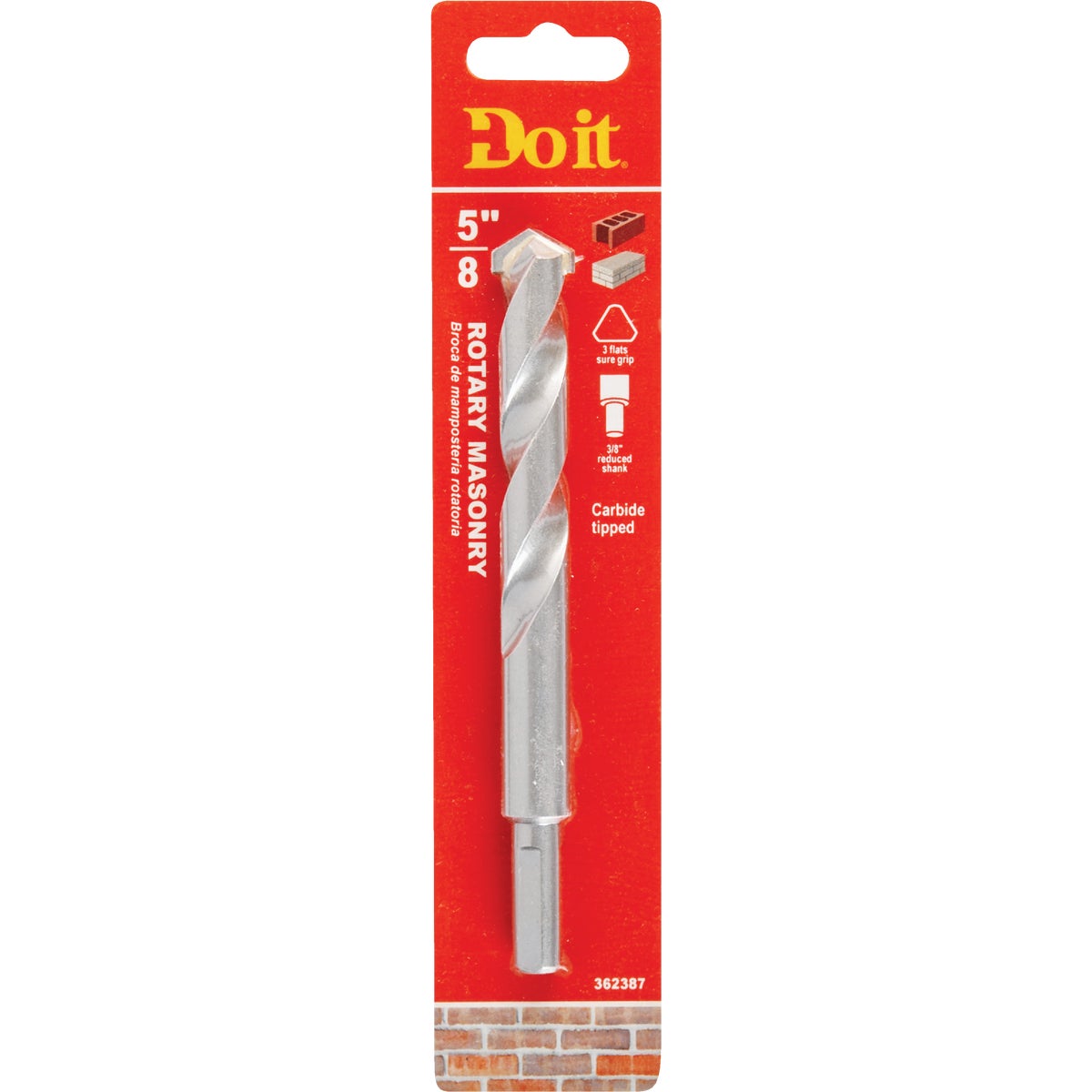 Do it 5/8 In. x 6 In. Rotary Masonry Drill Bit