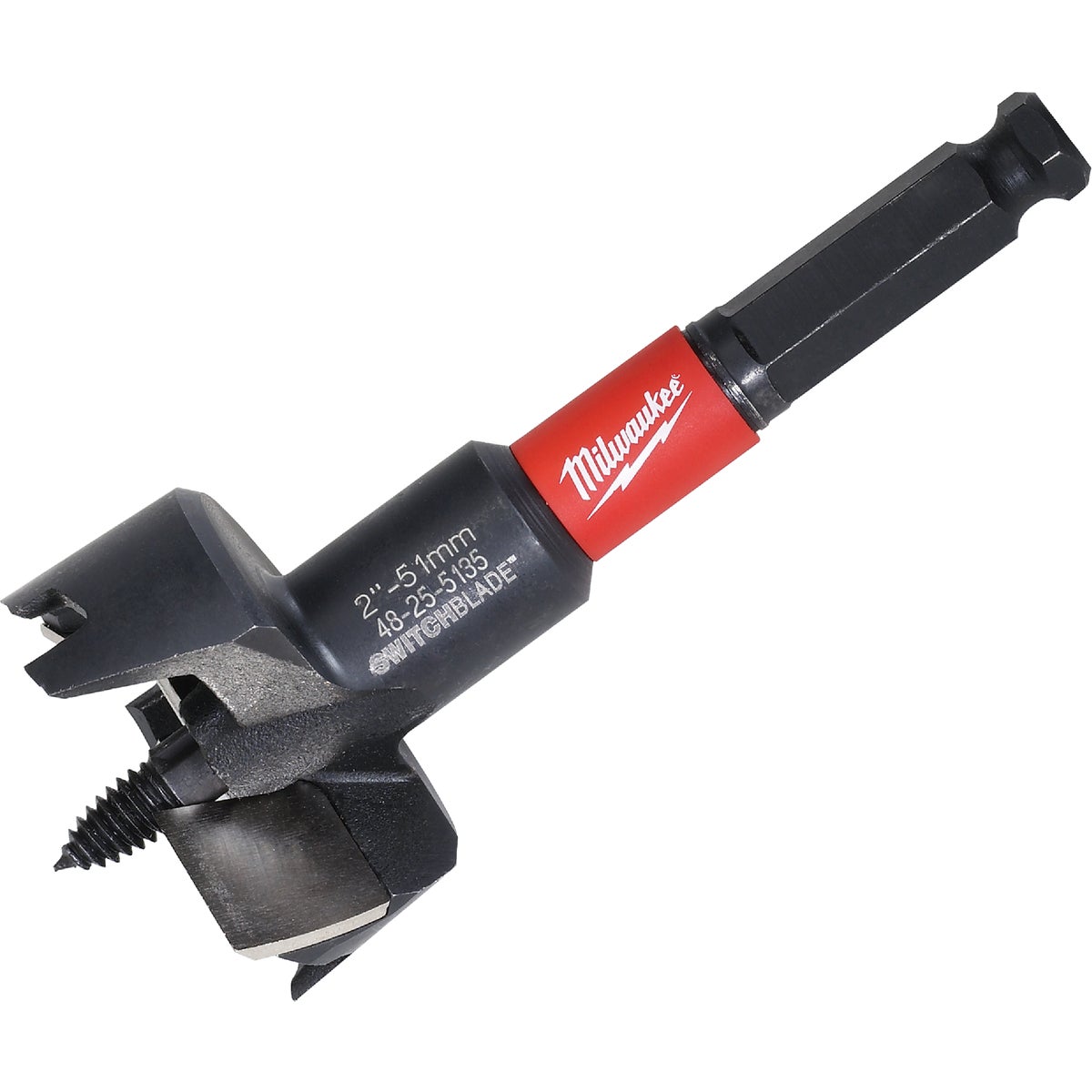 Milwaukee 2 In. x 6.5 In. SwitchBlade Self-Feed Wood Bit